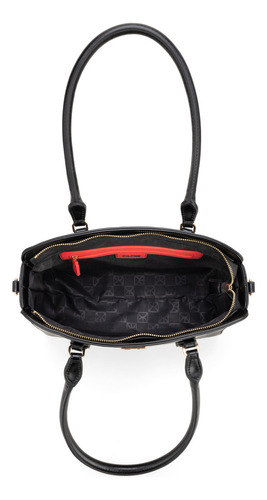 Bolsa Satchel Cloe Isarel I Mediano Color Negro