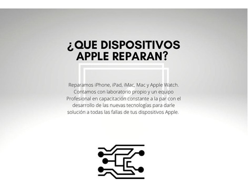 Imagen 8 de 10 de Servicio Tecnico Reparacion Apple iPhone iPad Mac iMac