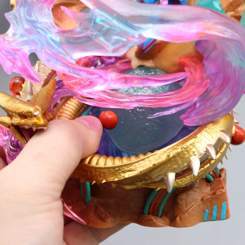 Figura Dragon Ball Z Goku Ultra Instinto Escultura Super Pvc