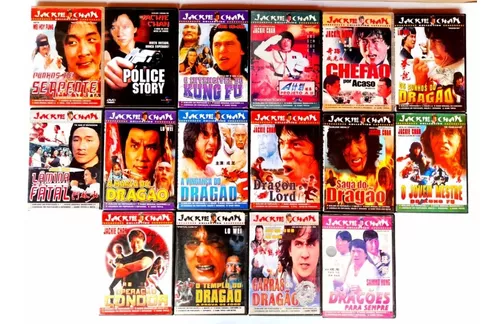 Dvd Colecao Jackie Chan - Melhores Filmes - Original