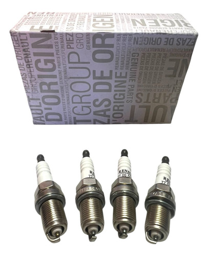 Bujias Renault X4u Motor 1.6 2.0 16v 8v K4m K7m F4r Orig