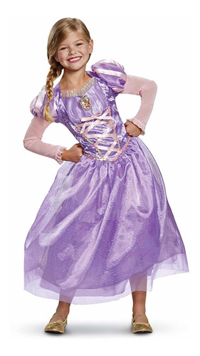 Disfraz De Princesa Rapunzel Para Niña Disguise