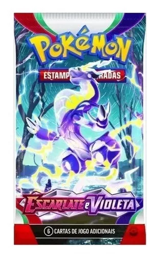 36 Pacotes Caixa Pokémon Booster 216 Cartas - Escarlate e Violeta