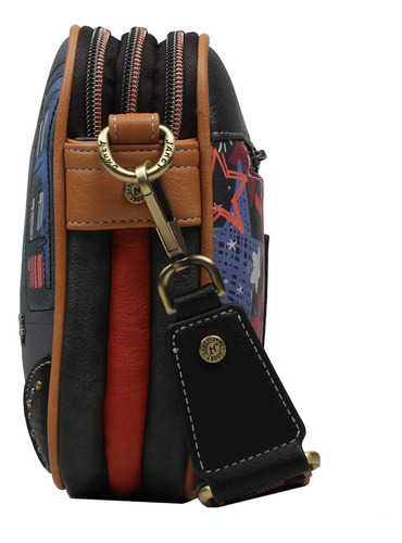 Crossbody Multicompartimiento Paris Dream Janet Bear J009a