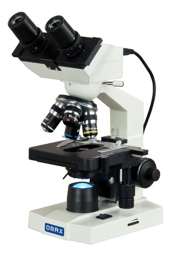 Microscopio Compuesto Omax Md82es10 40x-2000x Con Cámara De