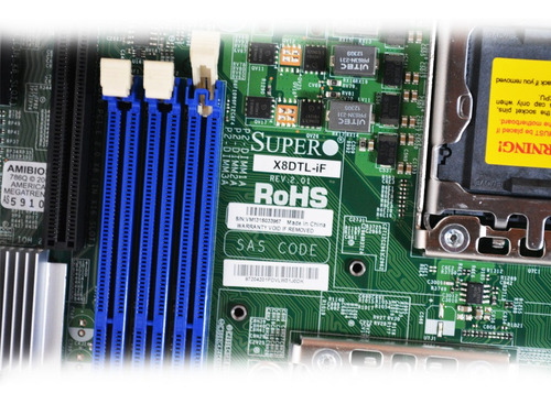 Placa Mãe Server Supermicro X8dtl-if-o Ddr3 Lga1366 Atx