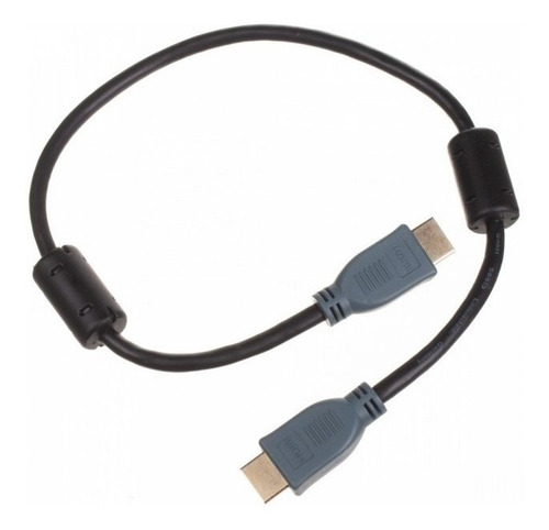 Imagem 2 de 2 de Cabo Hdmi Premium 1m 1 Metro 4k/60hz Hdr Hdcp