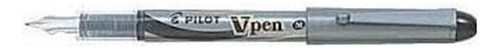 Pilot V Pen (varsity) Disposable Fountain Pens, Black Ink, S