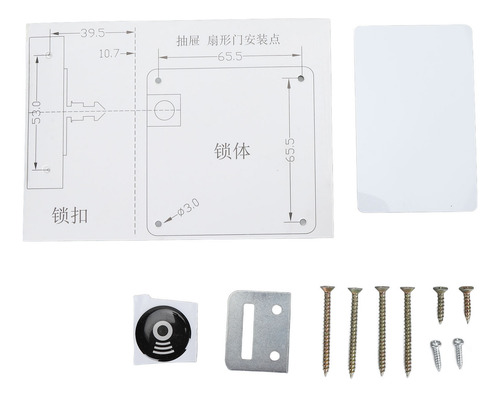 Cerraduras Electrónicas Ocultas Con Cierre Nfc Para Cajones