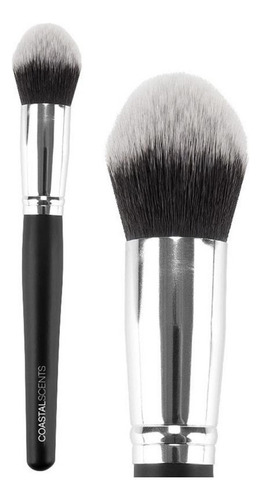 Brocha Classicmedium Tapered Powder Synthetic Coastal Scents Color Negro