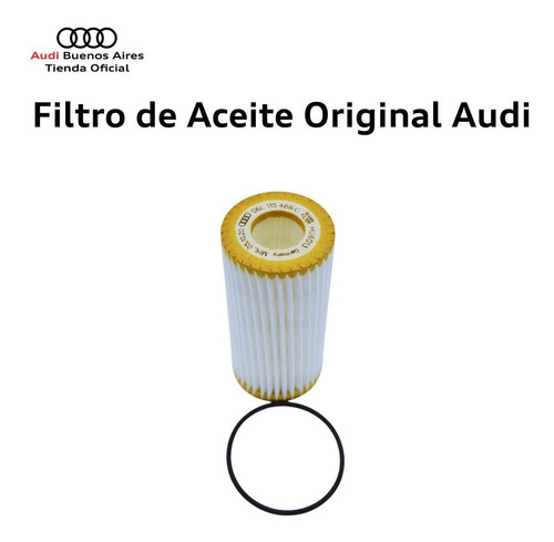 Imagen 4 de 8 de Filtro De Aceite Audi Q3 2016 Al 2019