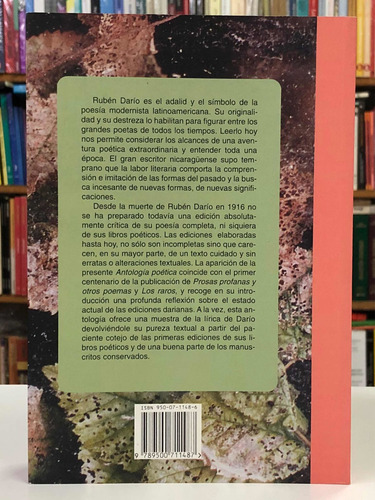 Imagen 2 de 2 de Antología Poética - Rubén Darío - Sudamericana