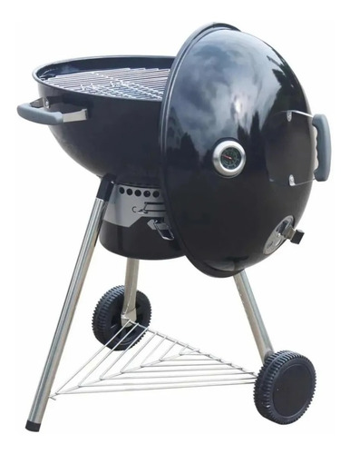 Asador De Carbón Tipo Kettle 22 Pulgadas Con Termometro