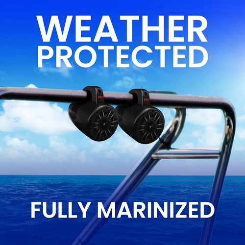 Sistema De Audio Weatherproof Con Parlantes De 10 Cm