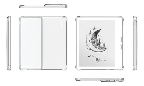 Funda Transparente For Boox Leaf5/5c Air2plus Poke2 Palma