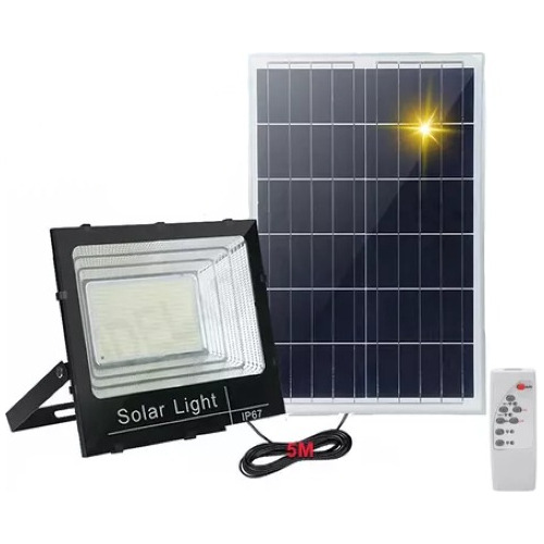 Reflector Lámpara Led Solar 500w Potente Panel Solar 12hora