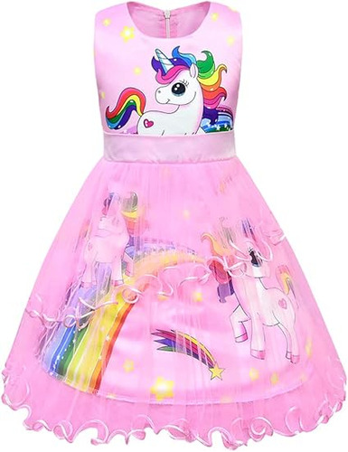 Dressy Daisy Disfraz Unicornio Para Niñas Tallas 2 8