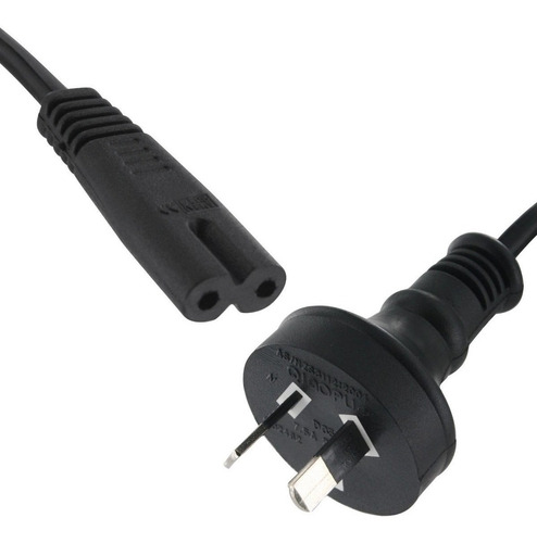 Imagen 1 de 3 de Cable Interlock Tipo 8 Cargadores De Notebooks - Polotecno