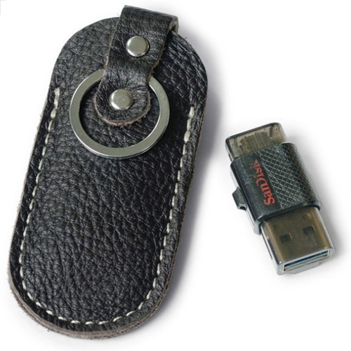 2x U Disk Storage Pouch Memorias Usb Con Soporte Monedero