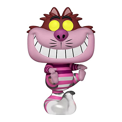 Figura De Vinilo Del Gato De Cheshire Que Brilla En La Oscur