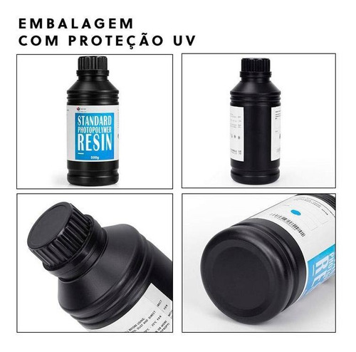 Imagem 4 de 5 de Resina Líquida Para Impressora 3d Branca