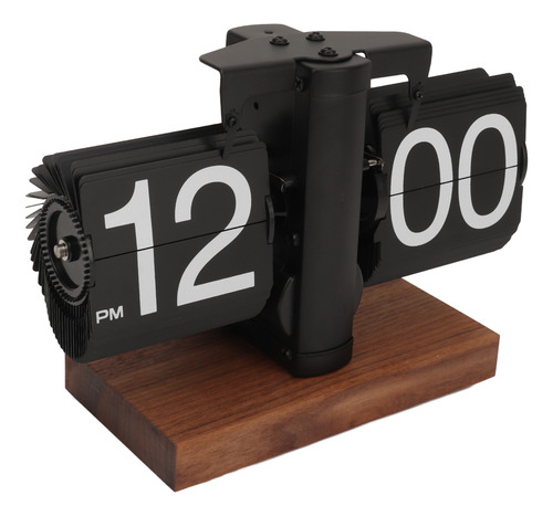 Bateria Giratória Automática Retrô Flip Desk Clock Digital D