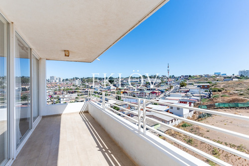 Moderno Depto 1d Con Terraza En Costa De Montemar