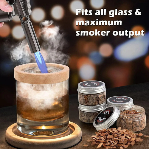Para Kit De Ahumador De Cóctel De Whisky Anticuado /