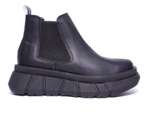 Comprar Bota Botita Con Elastico Cuero Caña Corta Borcego Katekuba.