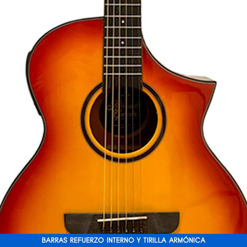 Guitarra Electroacústica Cuerdas De Acero Rómulo García