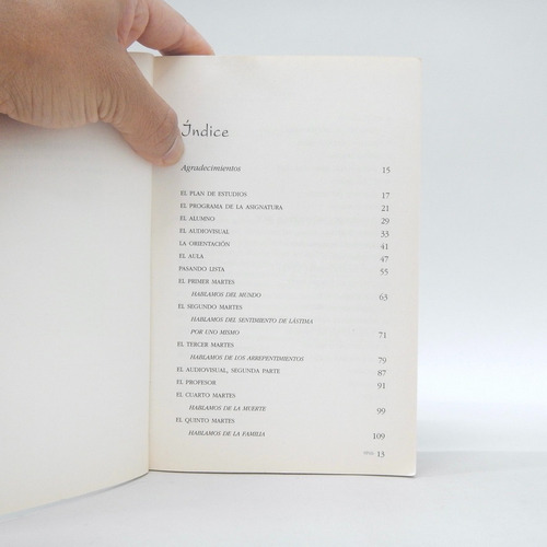 Martes Con Mi Viejo Profesor Mitch Albom Maeva Ediciones Bh2 (Usado)