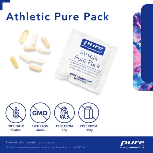 Supplement Pure Encapsulations Athletic Pure Pack, 30 Paquet