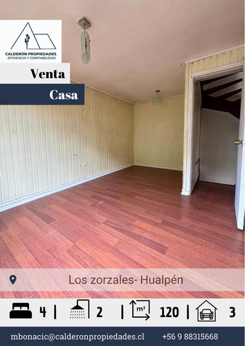 Venta Casa Los Zorzales, Hualpén