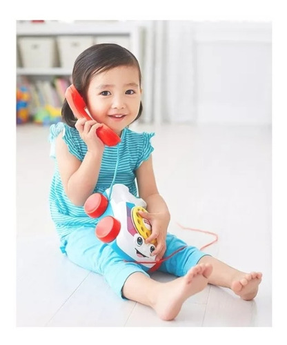 Teléfono De Arrastrar Chatter Telephone Fisher Price 20 Vrds