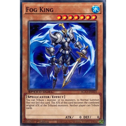 Fog King (sgx3-enh01) Yu-gi-oh!