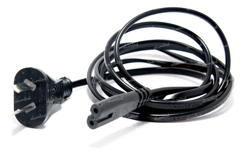 Cable Interlock Largo 1.5m Iram 2063 A Ficha 8 2x0.75mm