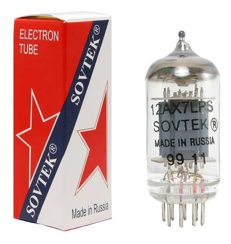 Válvula 12ax7 Lps Sovtek Ecc83 7025 Amplificador Guitarra