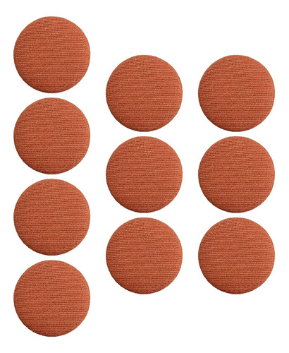 2 X 10x Botones Cubiertos De Tela Diy Para Chaquetas Color