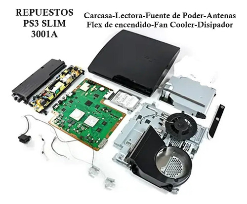 Repuestos De Playstation 3 Slim Cech3001a
