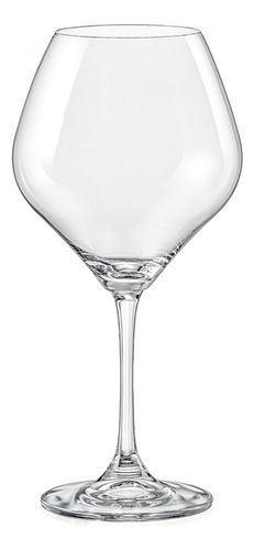 Copas Vino Cristal Bohemia Copón Amoroso 450ml Set X 6