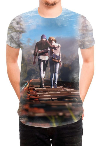 Camiseta Life Is Strange Chloe E Max Camisa Personalizada 10