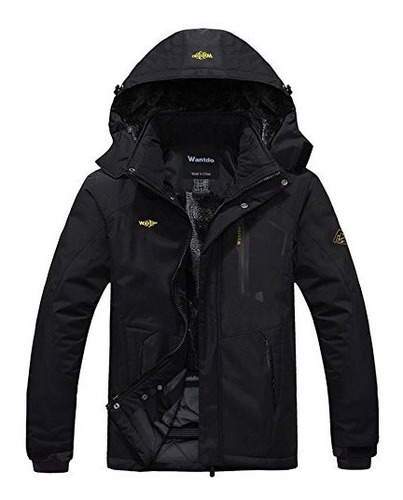 Chaqueta Ski Impermeable, Cortavientos Y Cálida Wantdo 