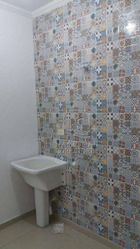 Imagem 14 de 20 de Cobertura Com 3 Dormitórios Para Alugar, 160 M² Por R$ 2.600,00/mês - Vila Metalúrgica - Santo André/sp - Co2325
