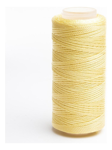 Caja 6 Pzs Hilo Crochet Nylon Sedificado Selanusa Color Amarillo Rubio