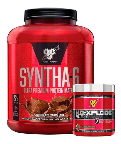 Syntha 6 - 5 Lb Bsn + No Xplode 285gr Oxido Nitrico