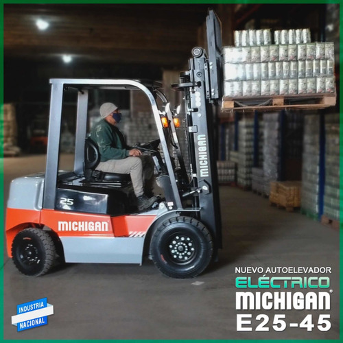 Autoelevador Electrico 2.5 Tn Torre 4,5 Mt Desplazador Litio