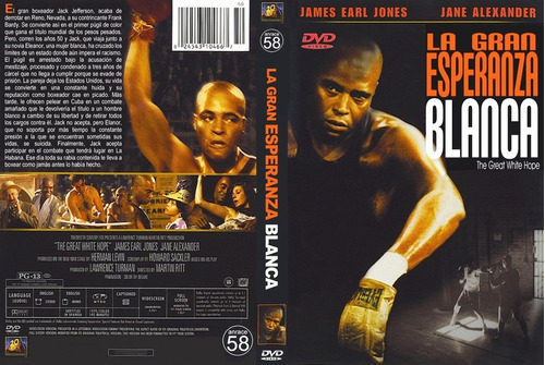 La Gran Esperanza Blanca- James Earl Jones- Box Dvd