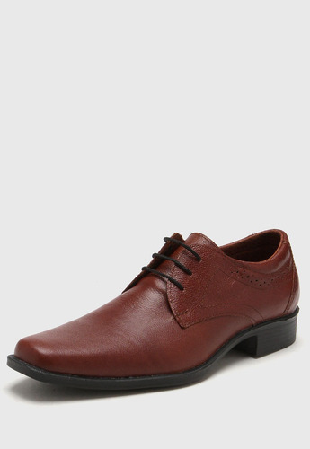 Zapato Hombre Cuero Acordonado De Vestir Ruta 21