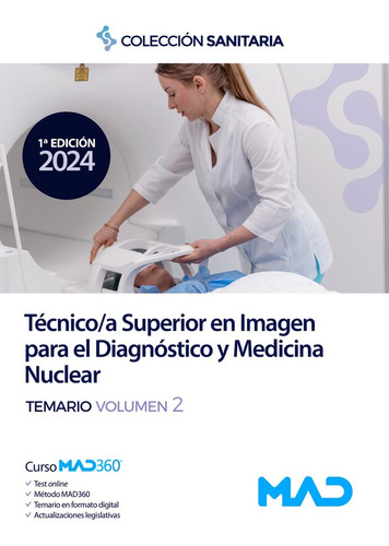 Libro Temario Ii Tecnico;a Superior Imagen Diagnositco Y ...