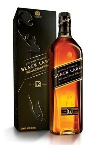 Whisky Johnnie Walker Black Label 750ml En Estuche